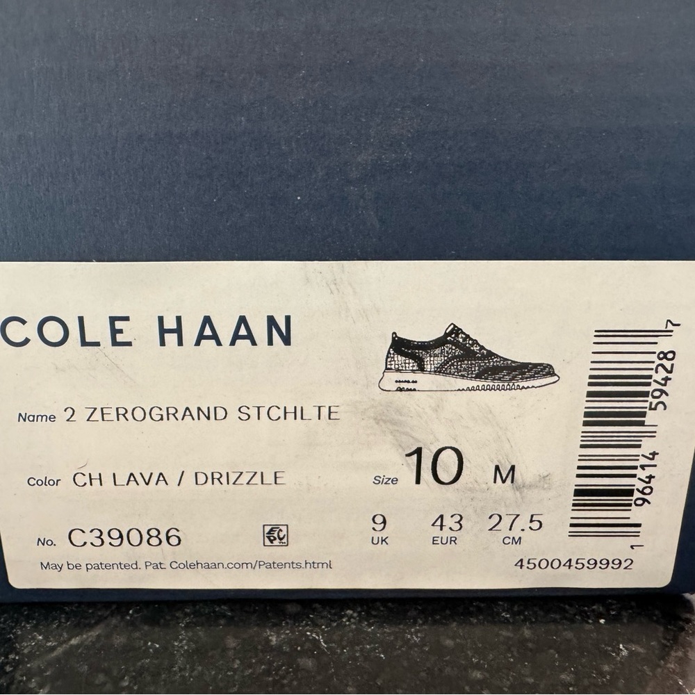Brown brand new Cole Haan men’s shoes. size 10